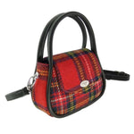 Genuine Harris Tweed Round Bag Royal Stewart Creative Irish Gifts