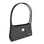 Glen Appin Harris Tweed Shoulder Bag Charcoal Creative Irish Gifts