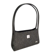 Glen Appin Harris Tweed Shoulder Bag Charcoal Creative Irish Gifts
