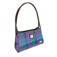 Glen Appin Harris Tweed Shoulder Bag Green Purple Creative Irish Gifts