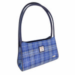 Glen Appin Harris Tweed Shoulder Bag Light Blue Creative Irish Gifts