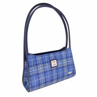 Glen Appin Harris Tweed Shoulder Bag Light Blue Creative Irish Gifts
