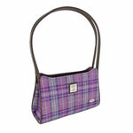Glen Appin Harris Tweed Shoulder Bag Purple Mint Creative Irish Gifts