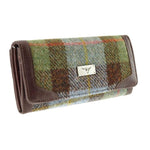 Ladies Harris Tweed Long Butte Wallet Macleod Creative Irish Gifts