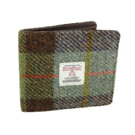 Men's Harris Tweed & Leather Wallet Macleod Creative Irish Gifts
