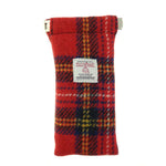 Harris Tweed Glasses Case in Tartan Royal Stewart Creative Irish Gifts