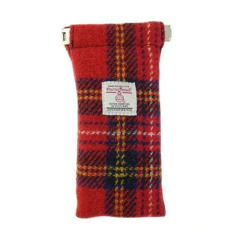 Harris Tweed Glasses Case in Tartan Royal Stewart Creative Irish Gifts
