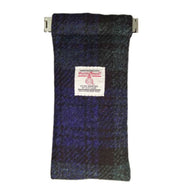 Harris Tweed Glasses Case in Tartan Black Watch Creative Irish Gifts