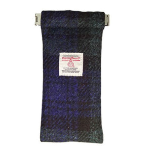 Harris Tweed Glasses Case in Tartan Black Watch Creative Irish Gifts