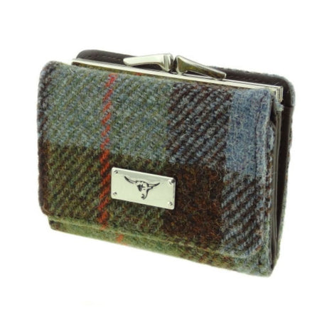 Ladies Harris Tweed Small Zip Wallet Macleod Creative Irish Gifts