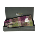 Harris Tweed Leather Gloves in Tartan Design Heather Check Creative Irish Gifts