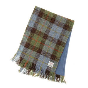 GA-LB6500-COL015 Women's Handwoven Harris Tweed Scarf, MacLeod Tartan Creative Irish gift