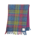 Women's Handwoven Harris Tweed Scarf, MacLeod Tartan