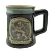 GA-PT1002-BLK Stoneware Scottish Rampant Lion Beer Mug, Black Creative Irish gift