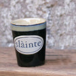 Stoneware Irish Slainte Shot Cup Black Lifestyle Creative Irish Gifts