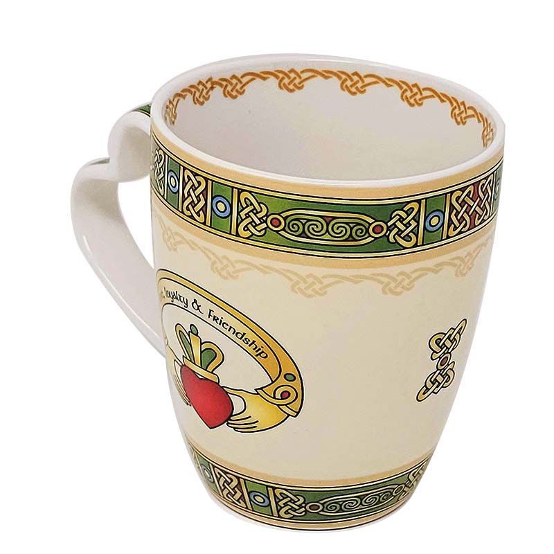 GS-CL-299-438 Bone China Celtic Cladagh Coffee Mug studio Creative Irish Gifts