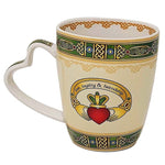 GS-CL-299-438 Bone China Celtic Claddagh Coffee Mug Creative Irish Gifts