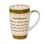 GS-CL-299-439 Bone China Celtic Irish Blessing Coffee Mug Front Creative Irish Gifts