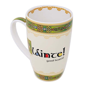 GS-CL-299-440 Bone China Celtic Slainte Coffee Mug studio Creative Irish Gifts