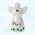 HC846 Porcelain Irish Guardian Angel Figurine, 'Peace' Message Creative Irish Gifts.com
