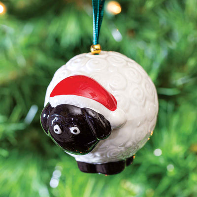 Belleek Sheep Ornament - Creative Irish Gifts