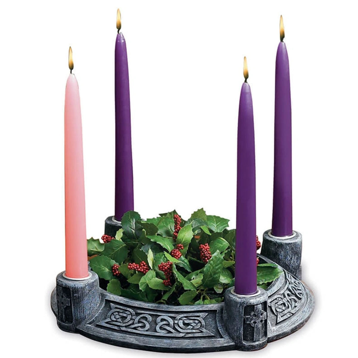 HG812 Celtic Advent Wreath Creative Irish Gifts