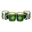HI-Set-412 Large Bone China Mug with Shamrock Creative Irish Gifts
Set of 4