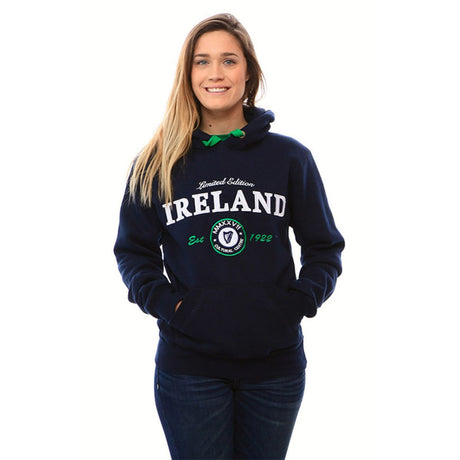 Ladies Irish Celtic Embroidered Hoodie Lifestyle Creative Irish Gifts