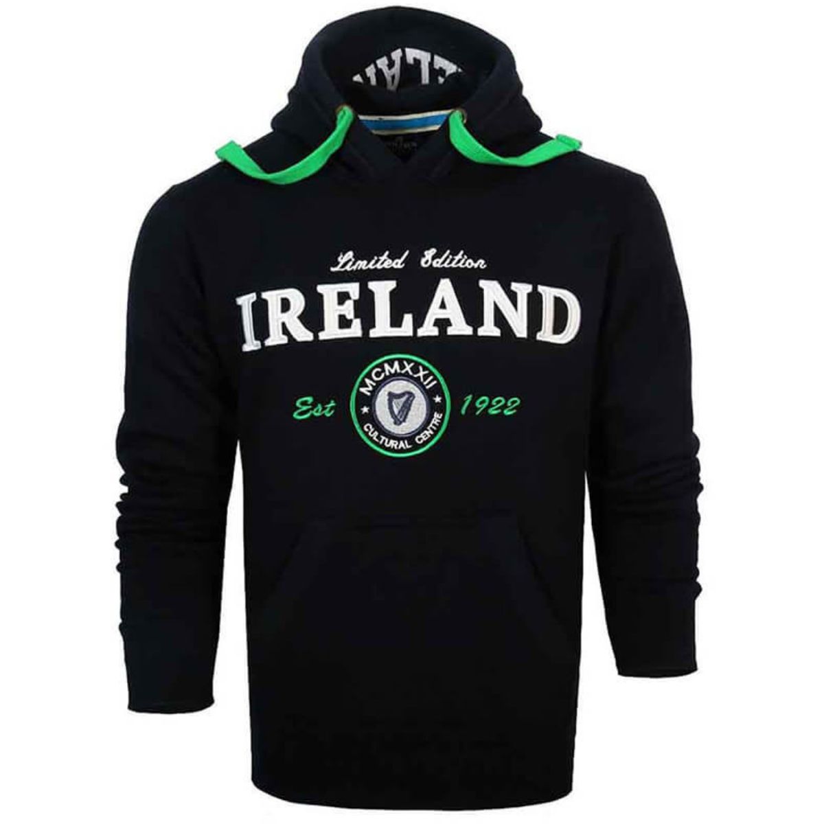 Ladies Irish Celtic Embroidered Hoodie Creative Irish Gifts