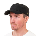 Authentic Dongeal Tweed Irish Cadet Hat Black Creative Irish Gift