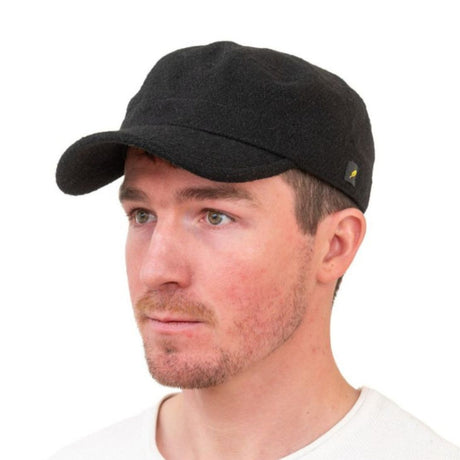 Authentic Dongeal Tweed Irish Cadet Hat Black Creative Irish Gift