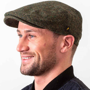 Handcrafted Donegal Tweed Flat Cap Creative Irish Gift