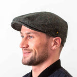 Handcrafted Donegal Tweed Flat Cap Creative Irish Gift