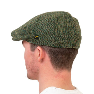 Handcrafted Donegal Tweed Flat Cap Creative Irish Gift