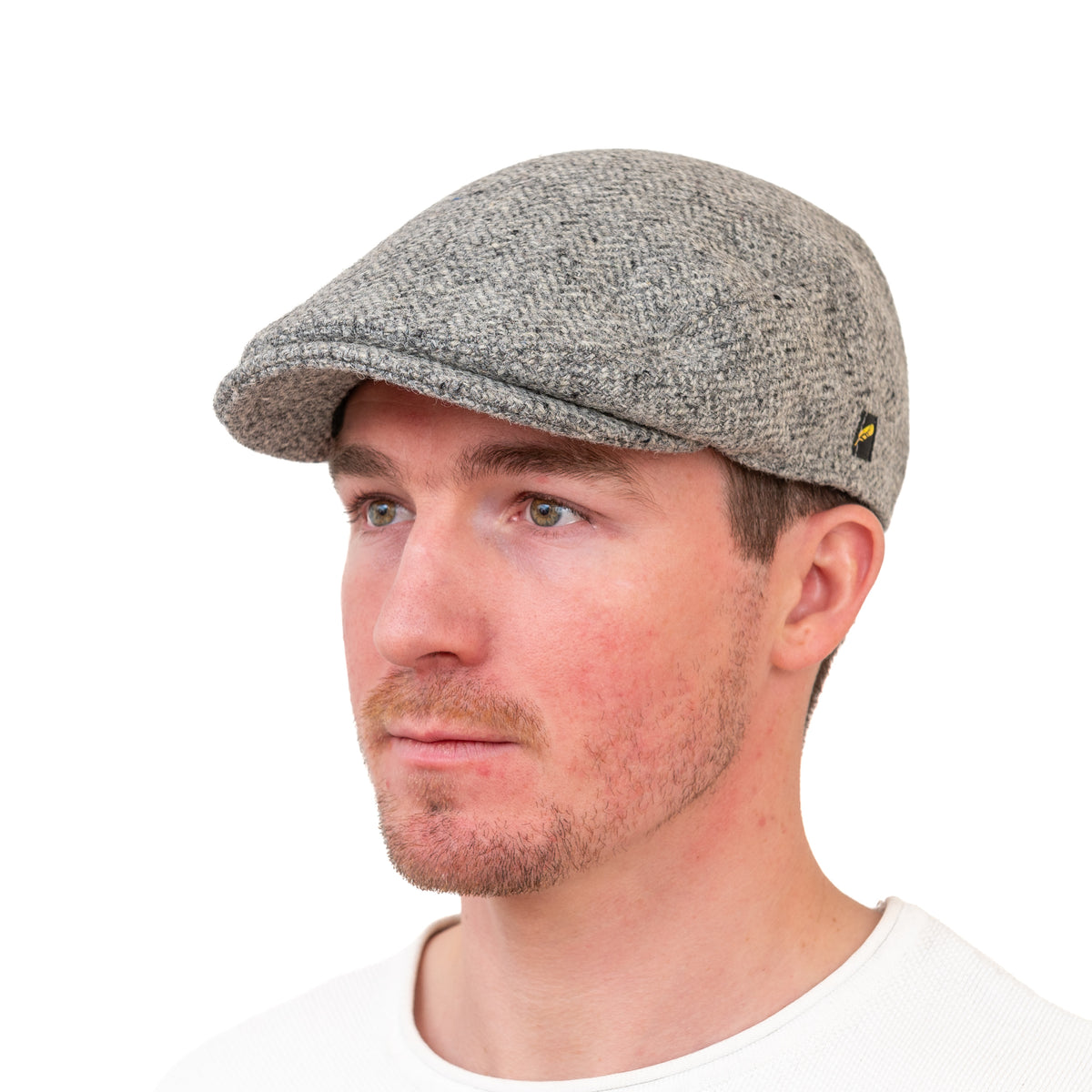 Handcrafted Donegal Tweed Flat Cap Creative Irish Gift