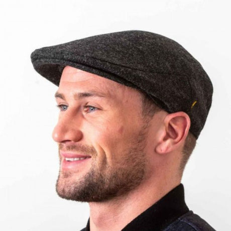 Men's New Wool Irish Driving Cap Clergy Grey Creative Irish Gift