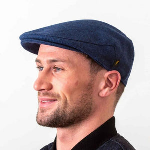 Men's New Wool Irish Driving Cap Blue Creative Irish Gift