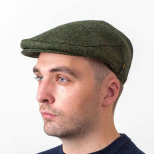 Men's New Wool Irish Driving Cap Green Creative Irish Gift