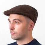 Men's New Wool Irish Driving Cap Whiskey Creative Irish Gift