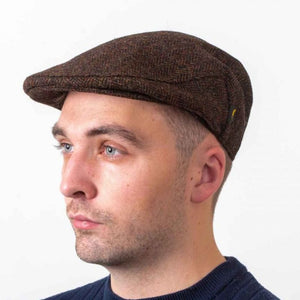Men's New Wool Irish Driving Cap Whiskey Creative Irish Gift