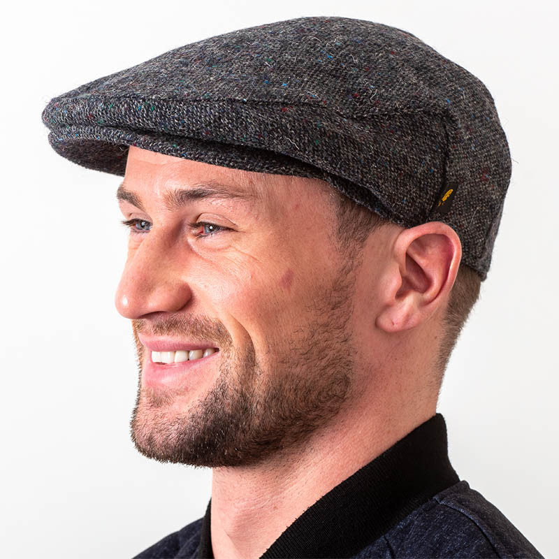 Men's Donegal Tweed Driving Cap  Creative Irish Gift