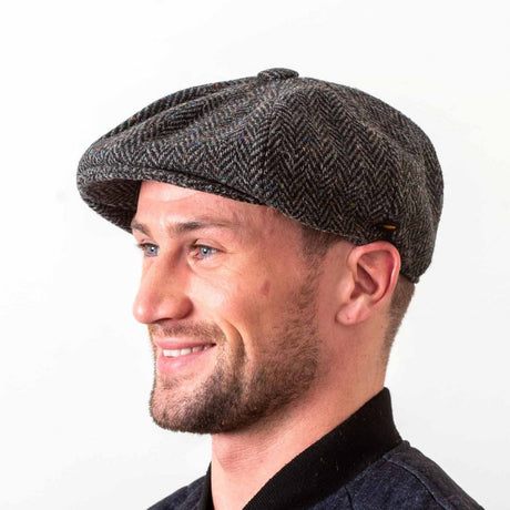 Men's Donegal Tweed Newsboy Cap Creative Irish Gift