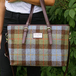Ladies Harris Tweed Large Shoulder Bag