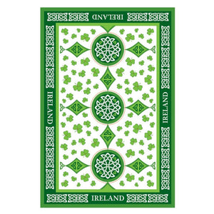 Celtic Tea Towel with Book of Kells Artwork Creative Irish Gifts
