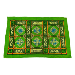 Celtic Tea Towel with Book of Kells studio Artwork Creative Irish Gifts
