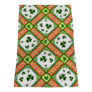 Celtic Tea Towel with Book of Kells Artwork Creative Irish Gifts