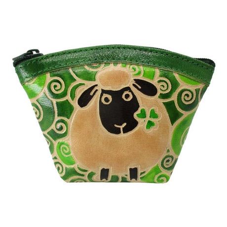 IC-0034-285 Genuine Leather Irish Sheep Coin Purse  Creative Irish Gifts

