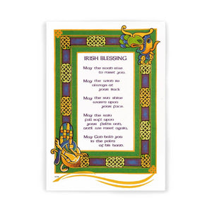 ILTTNBGC May the Road Irish Blessing Tea Towel Creative Irish gift