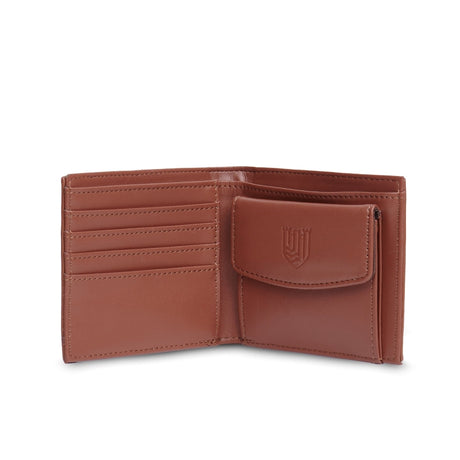 ISL-4589CBLTTM00 Men's Genuine Harris Tweed Bi-Fold Wallet, Blue/Brown Creative Irish Gifts
