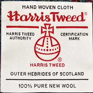 ISL-9630PNKBLUTTL00 Women's Harris Tweed Long Zip Wallet, Pink Creative Irish gift